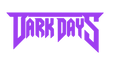 Purple 'Dark Days' logo on a white background