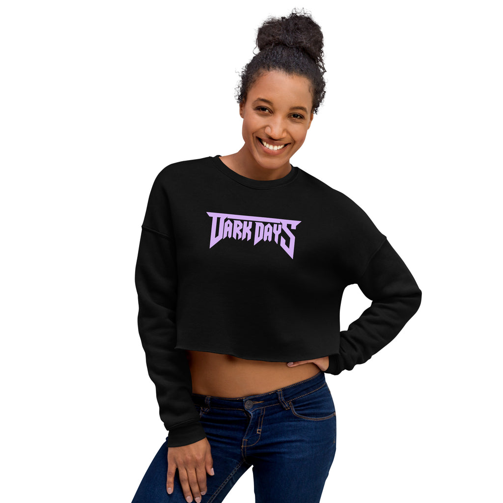 Dark Days Logo - Crop Sweatshirt