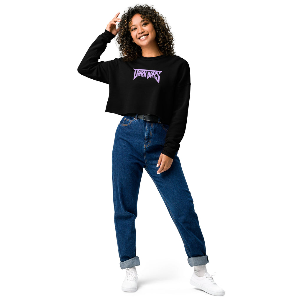 Dark Days Logo - Crop Sweatshirt