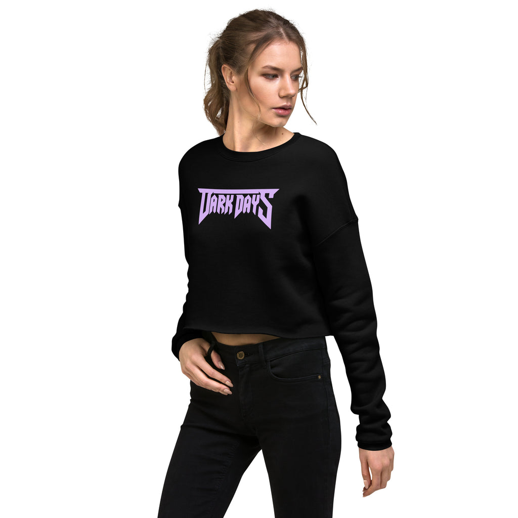 Dark Days Logo - Crop Sweatshirt